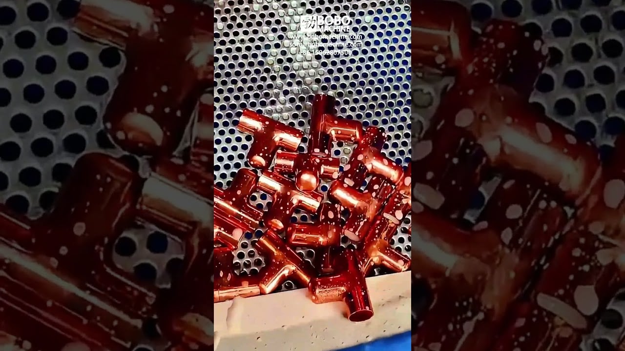 Copper Y Tee Branch Joint Fitting Machine #heatexchanger #tubeendformingmachine